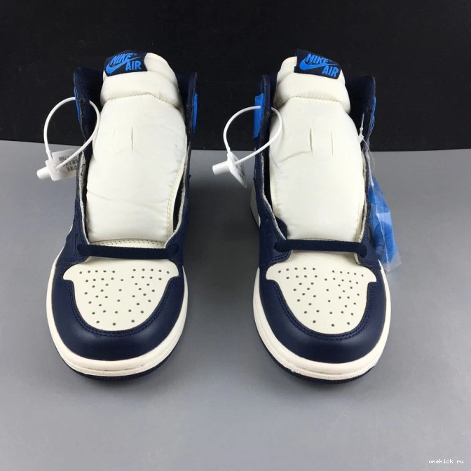 Rep Onekick Jordan High OG Obsidian 1 Retro Air 555088-140 0528